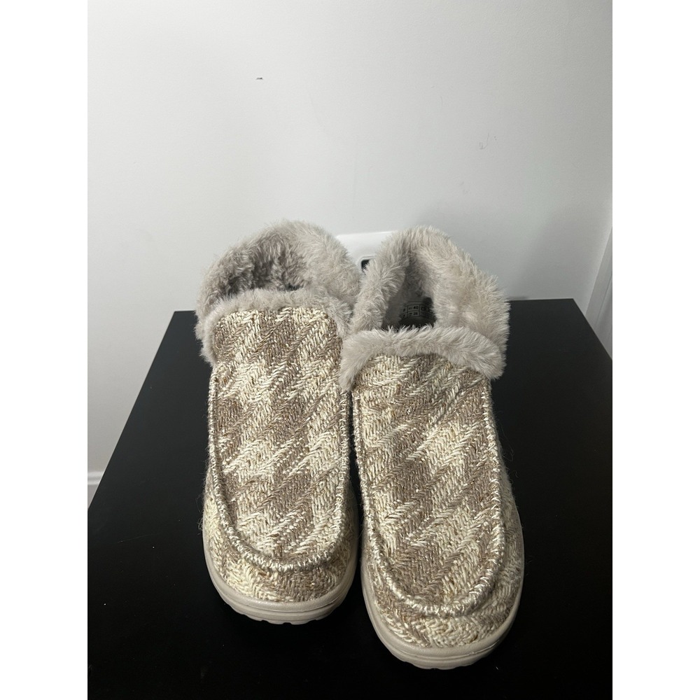 Hey Dude Women's Denny PDP Cream Shoes 2022